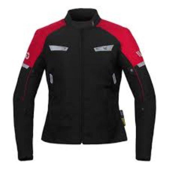 WD Vegas Lady CE Armored Moto Jacket – Black/Red –XS - Picture 1 of 2